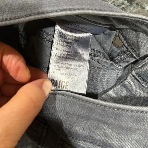 Paige Verdugo Anlkle jeans A3 - Picture 5 of 9